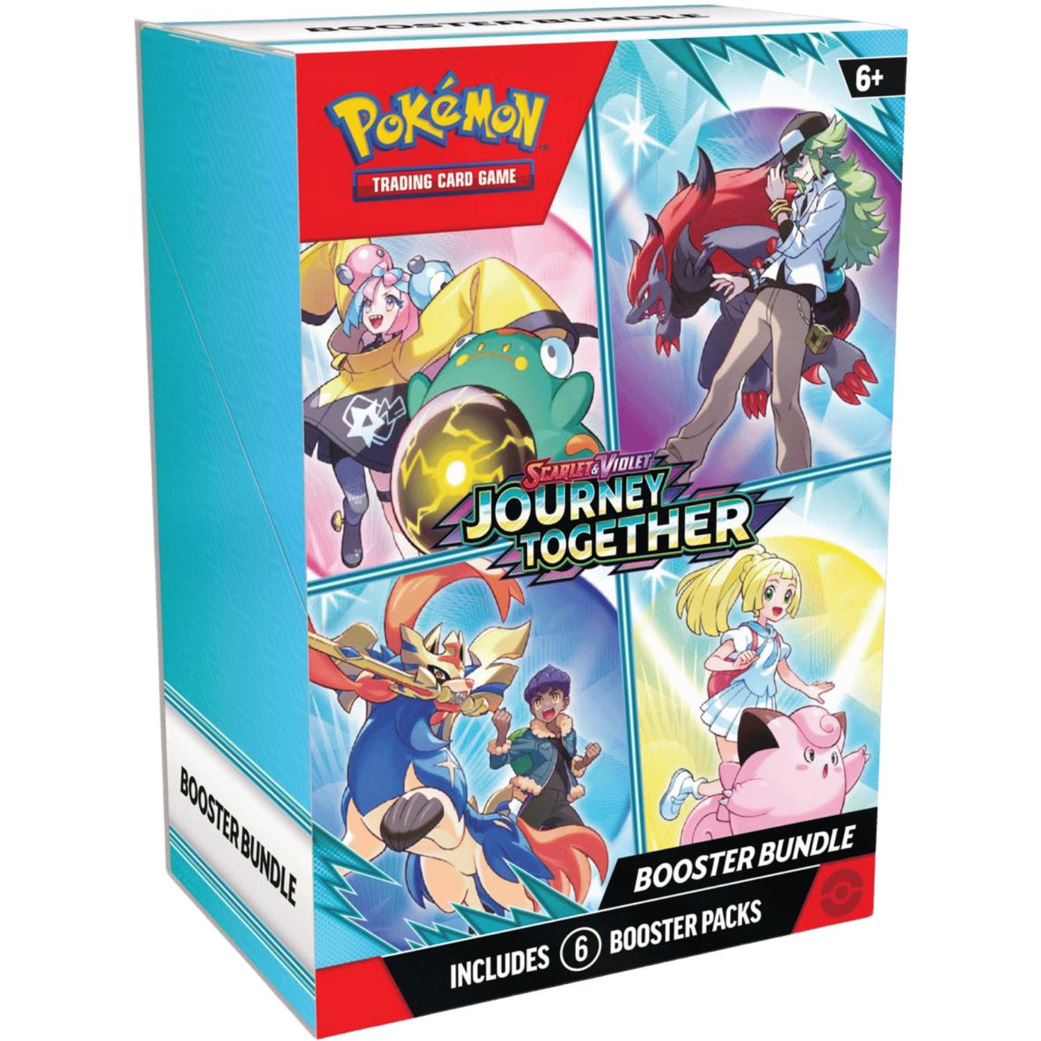 Pokémon TCG Scarlet & Violet Journey Together Booster Bundle factory sealed containing six booster packs
